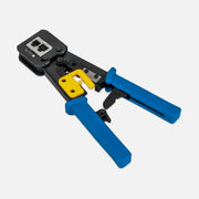 Techly Professional IWP-HT 310UT Crimping Tool – RJ45/RJ12/RJ11, Pass-Through