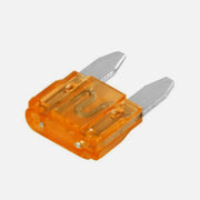 GBC 25.2650.05 Blade Mini Fuse 5A/32V Light Brown – 5-Pack, Tin-Plated Brass Contacts