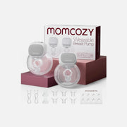 Momcozy S9 Pro BP274-GR71BA-A – Hands-Free Electric Double Breast Pump, 2 Modes, 9 Levels, Gray
