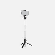 Swissten 32000400 Aluminum Tripod Pro – Selfie Stick & Tripod, 21-64cm, Bluetooth Remote