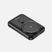 Swissten 22013974 10K Magnetic Power Bank – 10,000mAh, Qi2 15W MagSafe, iPhone 12+, Black