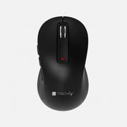 Techly IM 200-WL-BK Wireless Optical Mouse – 2.4GHz, 5D, 1600DPI, Ambidextrous, Black