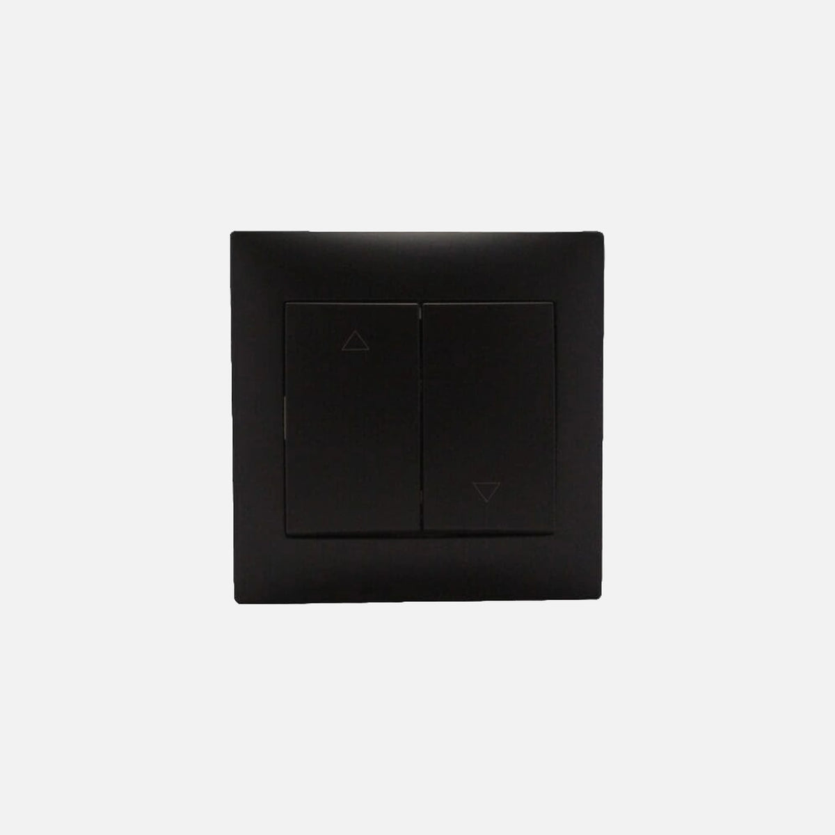 Stinel DOMUS Roller-Shutter Switch – Black, 2-Key 10A/250V IP20