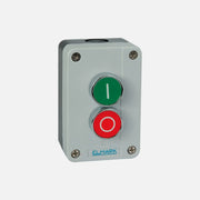 Elmark EL1-BP213 Push-Button Station 2-Button – 1NO+1NC, IP65, Green & Red