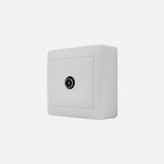 Stinel Karin TV Terminal Wall Socket – White, Surface-Mount RF IP20