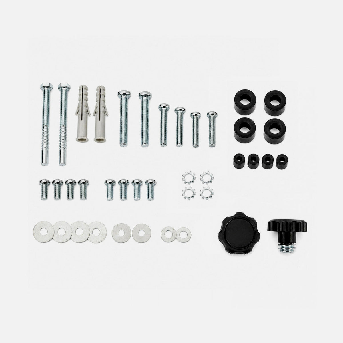 Techly ICA-PLB VESA-KIT Universal TV & Monitor Screw Kit – M4 to M8, 32 Pieces