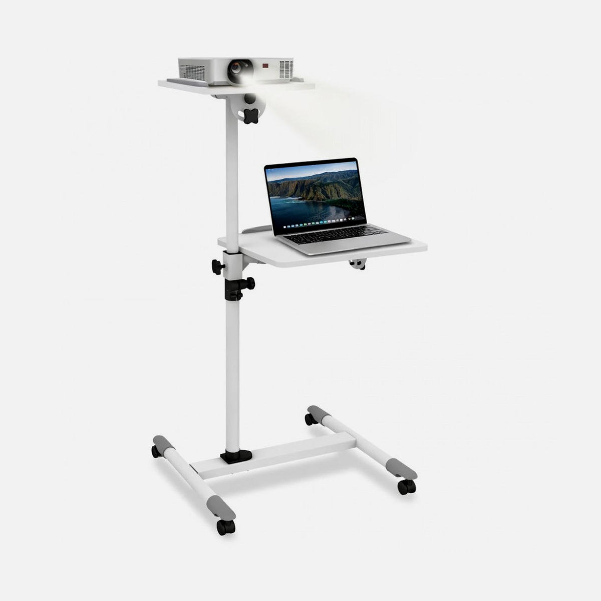 Techly ICA-TB TPM-6 Projector & Laptop Trolley – Height Adj. 850–1100mm, 10kg