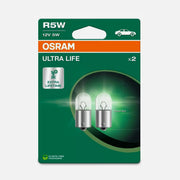 OSRAM ULTRA LIFE R5W 5W BA15s Automotive Signal Lamp – Twin Pack