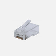 INTELLINET IWP-CAT6U RJ45 Cat6 Pass-Through Plugs – 50-Pack