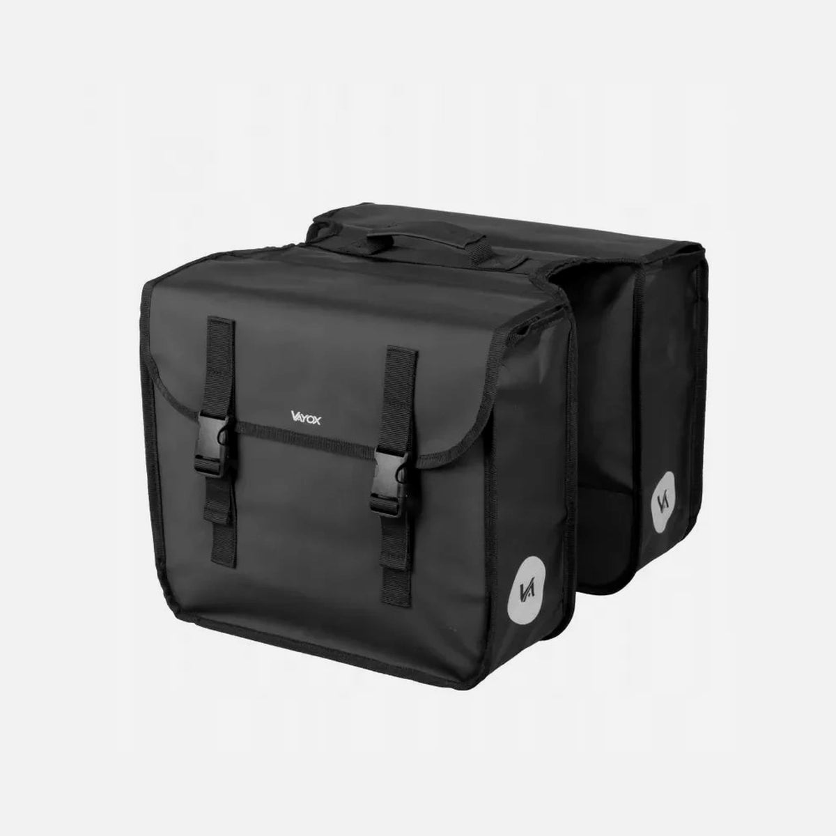 Vayox VA0447 Double Bike Pannier Rack Bag 29L PVC Black