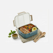 AJ Insulated Stainless Steel Lunch Box 18x12.5x7.5cm – Petrol