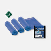 TNS Ocean-Scented Trash Bags 50x50cm – 60-Pack, Blue