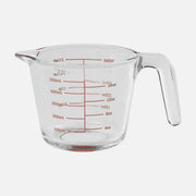 AJ Borosilicate Glass Measuring Jug 500ml – BPA-Free, Heat-Resistant