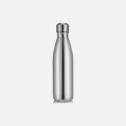 AJ Stainless Steel Water Bottle 1000ml – Double Walled, BPA Free, Silver