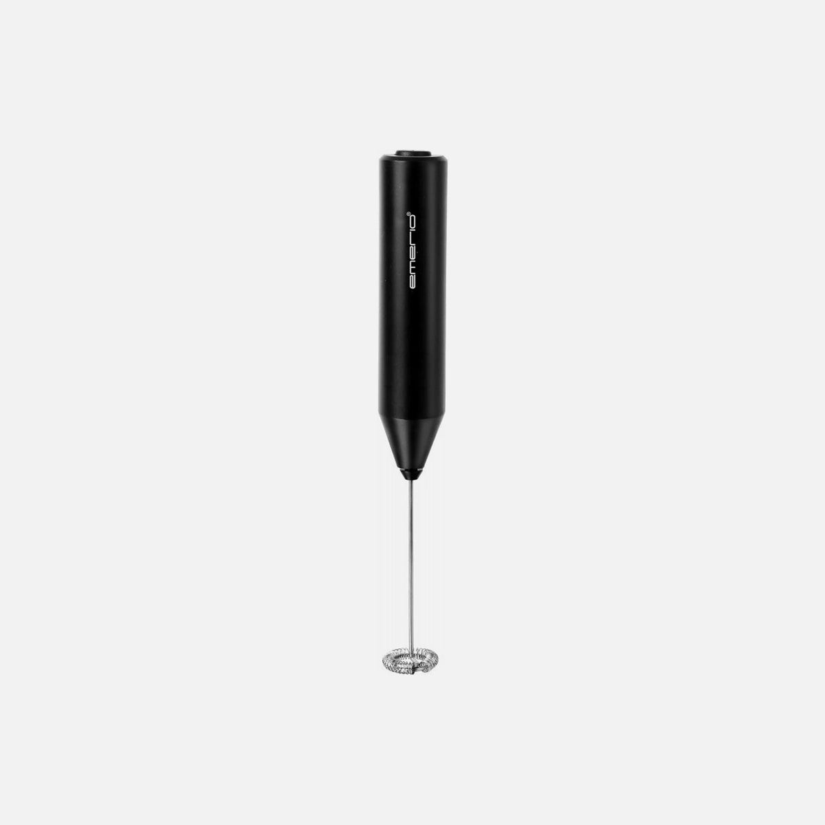 Emerio Cordless Electric Milk Frother 6W – Battery-Powered, Black