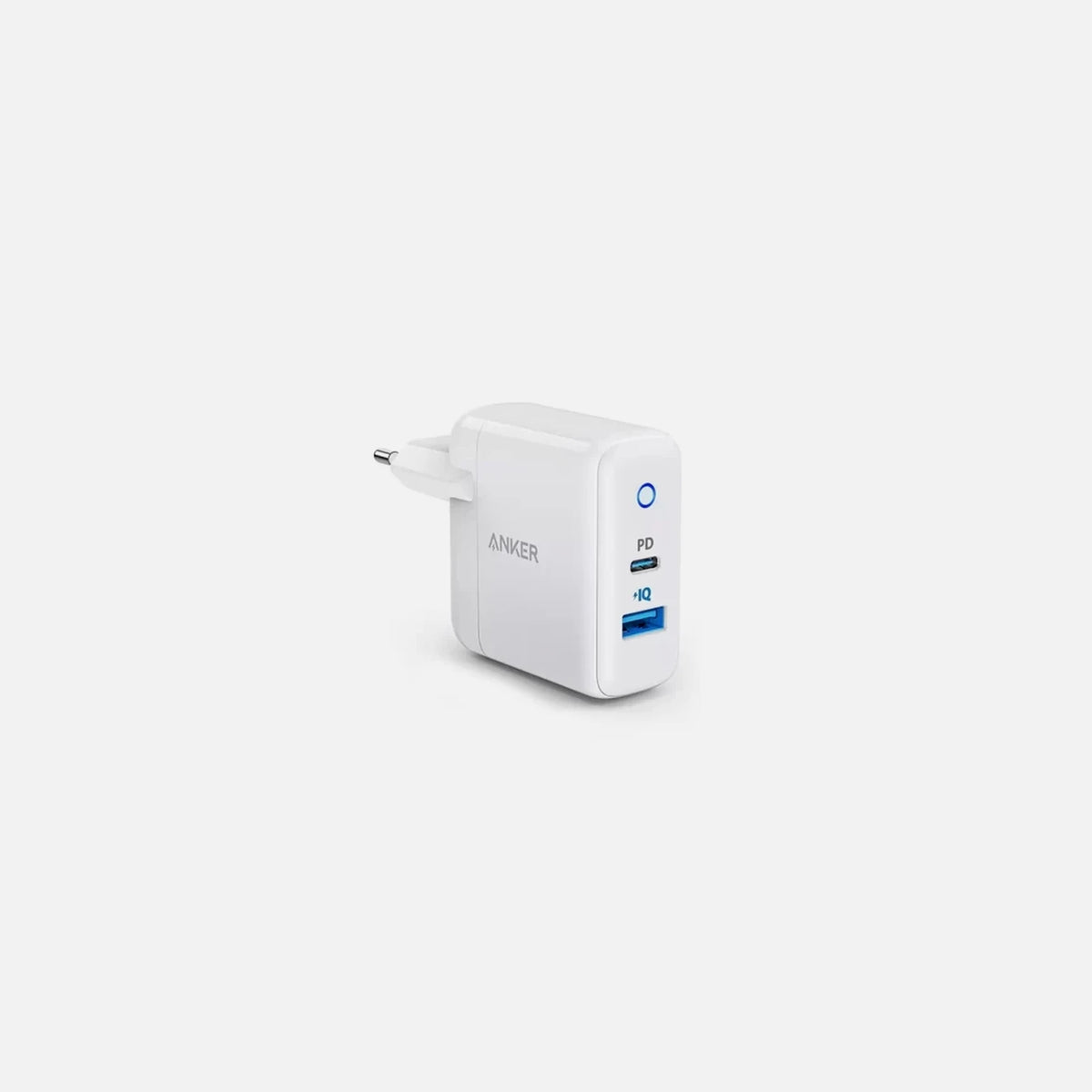 Anker PowerPort PD+ 2 Wall Charger 35W GaN with Power Delivery, Dual-Port