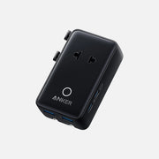 Anker Nano Travel Adapter 5-in-1 20W with USB-C PD & 2× USB-A, Black