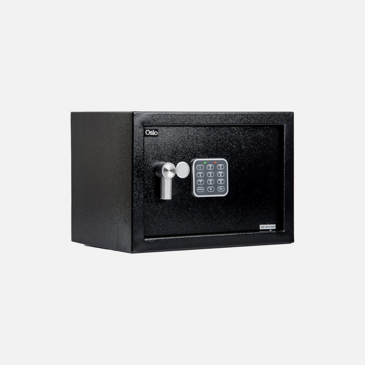 Osio OSB-2535BL Electronic Safe 35x25x25cm with Digital Lock, Black