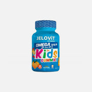 JELOViT Omega 3/6/9 D3 Plus Vit E Kids Gummies – 60 Orange Bear Gummies