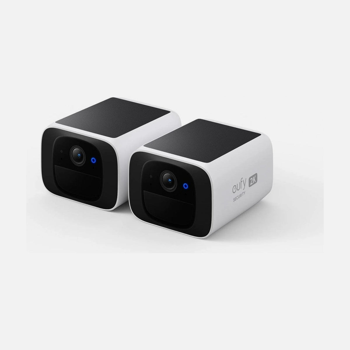 Anker eufy S220 SoloCam 2-Pack – 2K Outdoor IP Camera, Solar Charging, 8GB, AI Detection