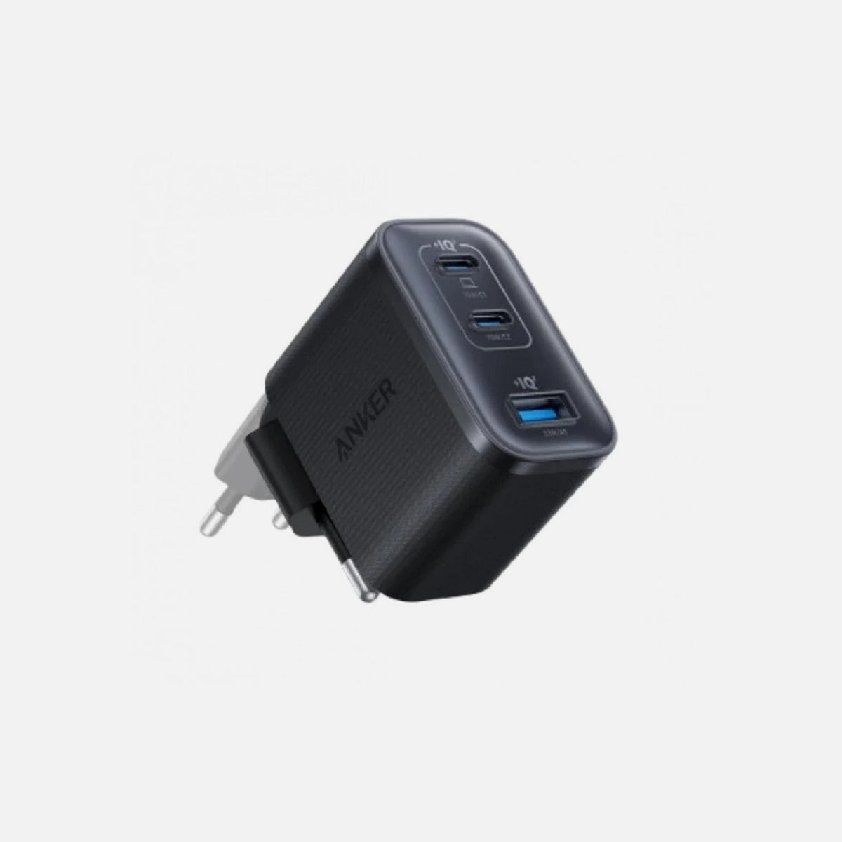 Anker Nano 70W 3-Port USB-C / USB-A GaN Wall Charger – Black
