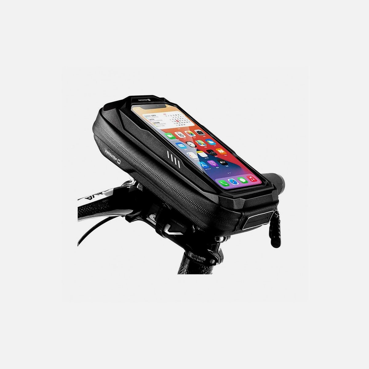 Swissten Bike Frame Bag – Smartphone Window, Waterproof Cover