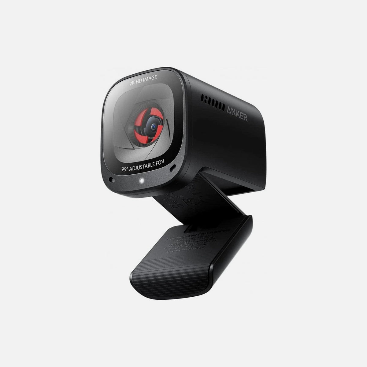 Anker PowerConf C200 Smart Webcam 2K@30fps – AI Noise-Cancelling Dual Mics, Autofocus, Privacy Cover
