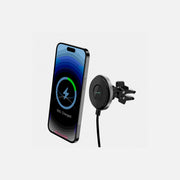 iPEAX Holdex Pro Magnetic Car Phone Mount – MagSafe 15W Wireless Charger, Vent Mount