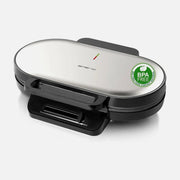Emerio Heart-Shape Waffle Maker 1200W with Adjustable Temperature for 10 Waffles – BPA-Free