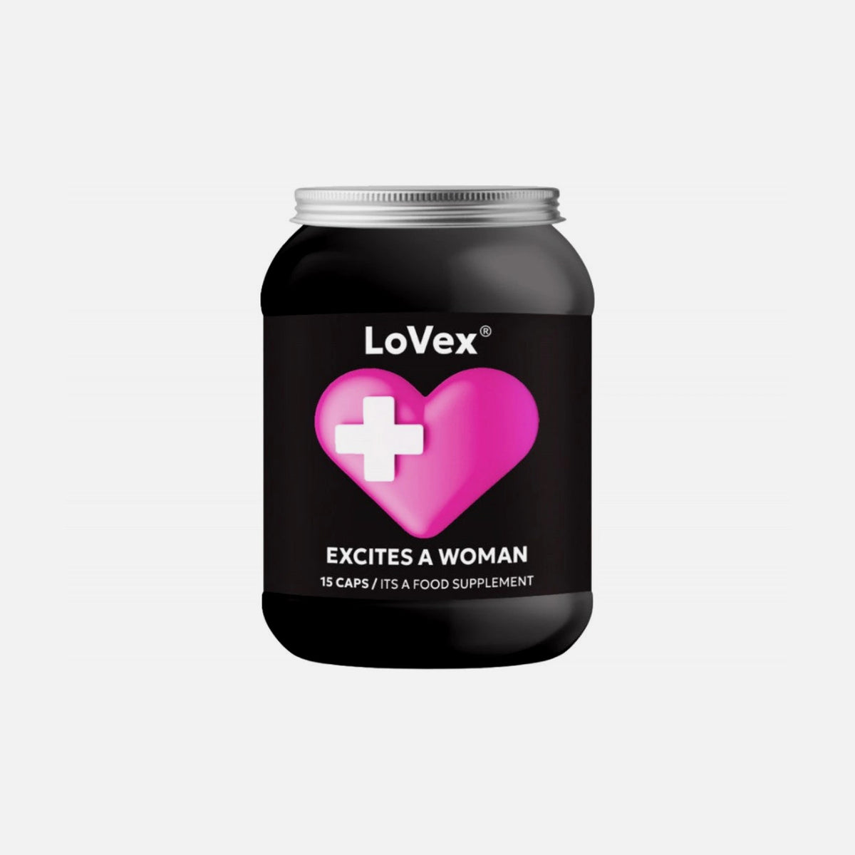LoVex Excites A Woman Herbal Supplement for Female Libido Support – 15 Capsules