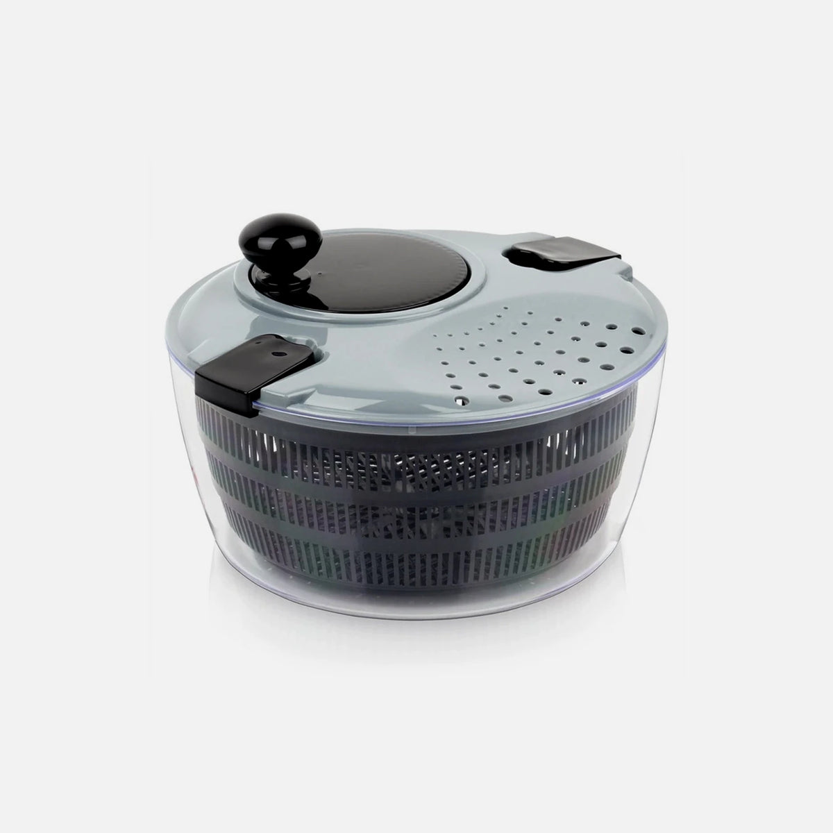 Vilde Premium Manual Salad Spinner 26cm 4L – Grey
