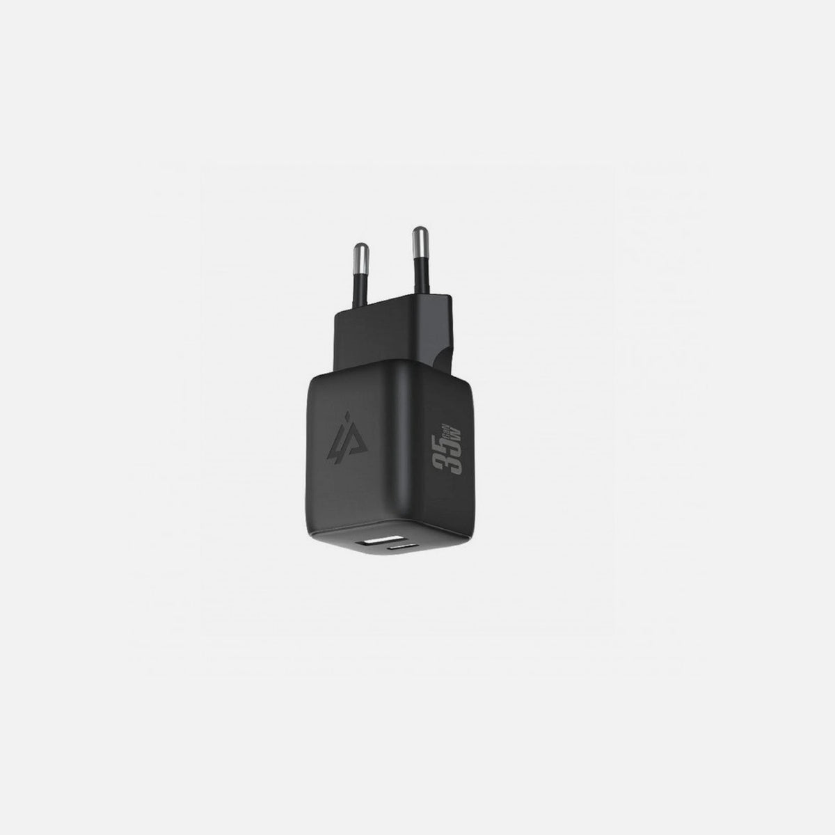 iPEAX GaN 2-Port USB-C Wall Charger 35W with PD, QC 4.0 & PPS – Black