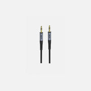 iPEAX 3.5mm AUX Audio Cable 1.5m Gold-Plated with Nylon Braiding – Black