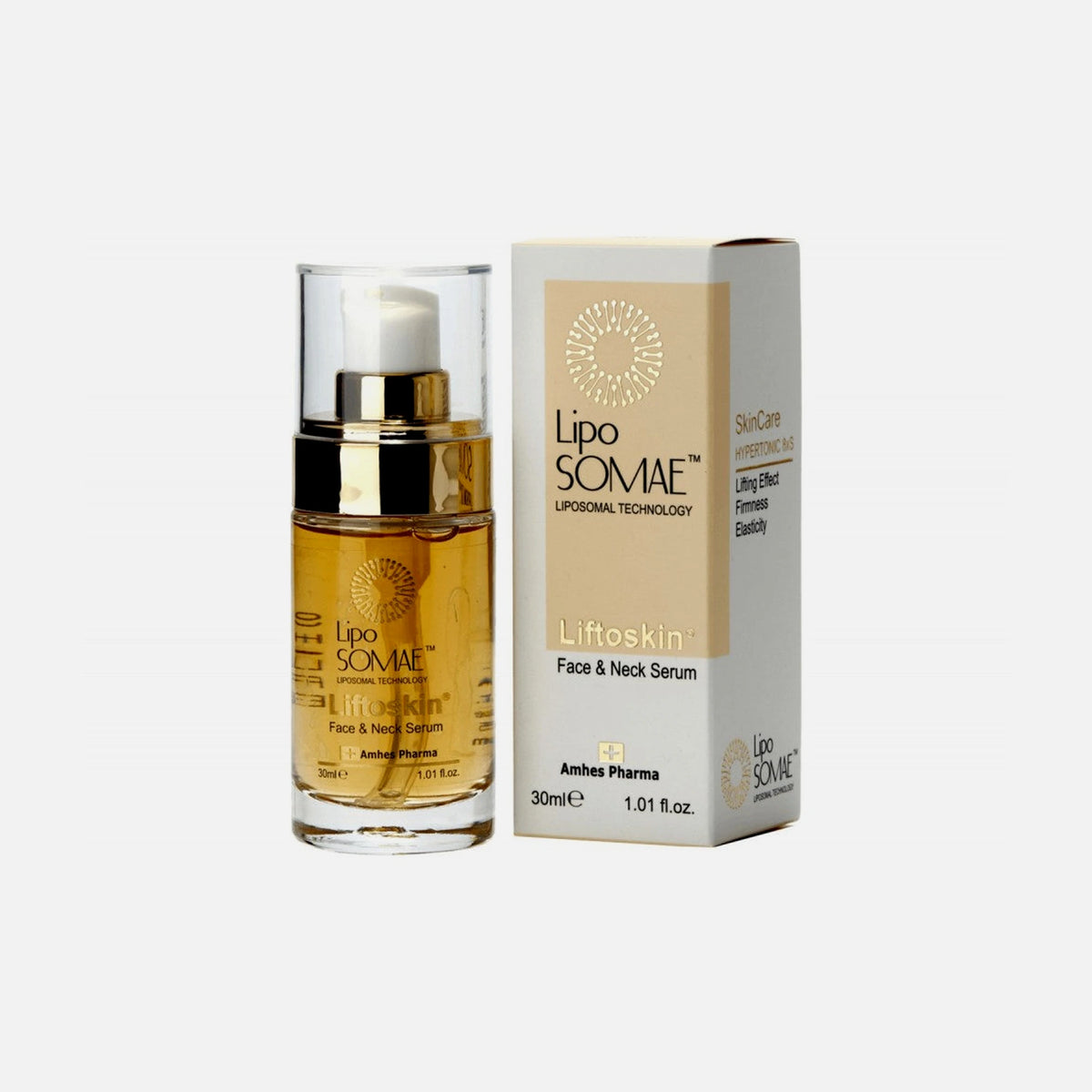 LipoSOMAE Liftoskin Face & Neck Serum 30ml – Hydrating Anti-Aging Firming Serum