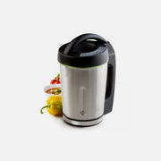 DOMO Soup Maker DO498BL – 1.6L Cooking Blender, 3 Programs, Silver