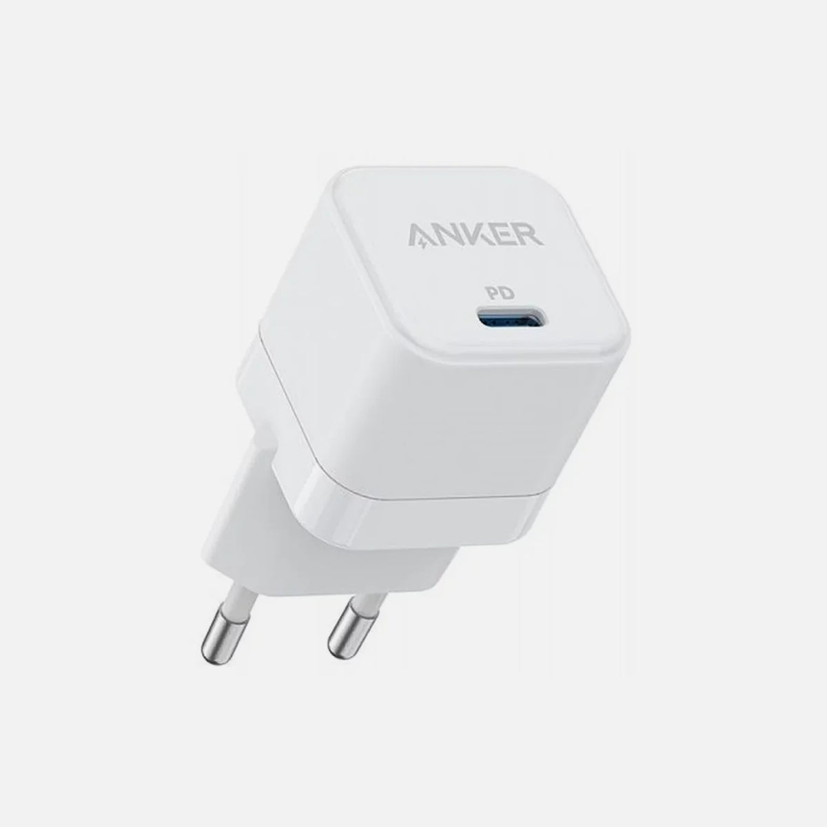 Anker PowerPort III Cube 20W USB-C PD Wall Charger – PIQ3.0, White, A2149G21