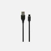 Cablexpert USB-C to USB-A 2.0 Cable 3A 1m – Black, Gold-Plated Contacts