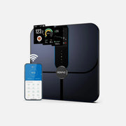 RENPHO Elis Nova Smart Scale – 18 Body Measurements, WiFi, Rechargeable, TFT LCD, Black