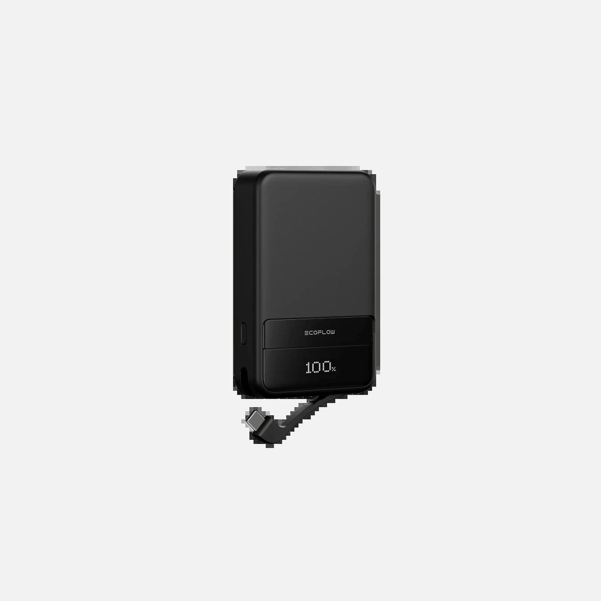 EcoFlow RAPID MagSafe Qi2 Magnetic Power Bank 5000mAh – 15W Wireless + 30W USB-C PD, TFT Display, Black