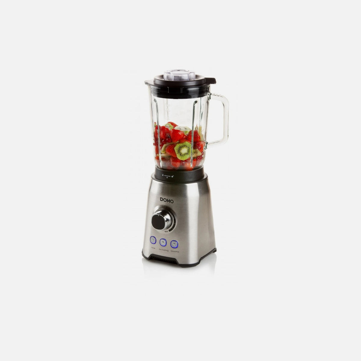 DOMO Blender 1000W 1.5L Glass Jar – 6 Blades 20,000 rpm, Variable Speed, 3 Programs