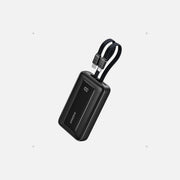 Anker Zolo Power Bank 10000mAh 30W – USB-A, USB-C, Built-in USB-C & Lightning Cables, Black