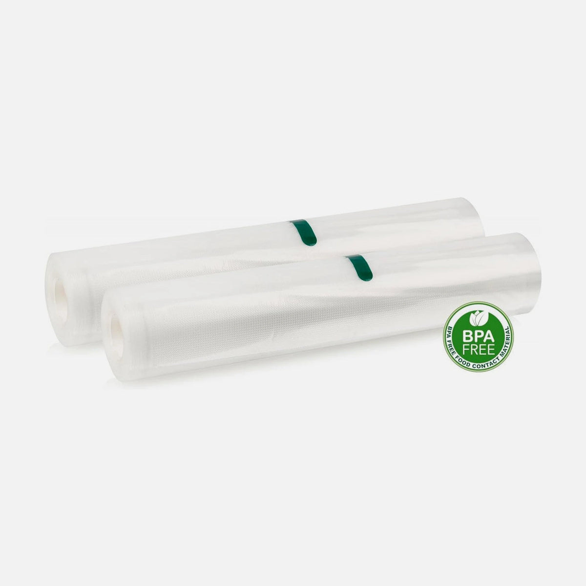 Emerio Embossed Vacuum Sealer Bags 280mm × 5m – 2 Rolls, BPA-Free