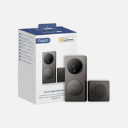 Aqara G4 Smart Video Doorbell 1080p – Face Recognition, HomeKit Secure Video, Black