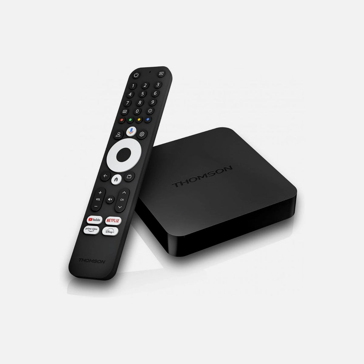 Thomson Google TV Streaming Box 240 – Android 12, 4K Ultra HD, Dolby Atmos, Chromecast