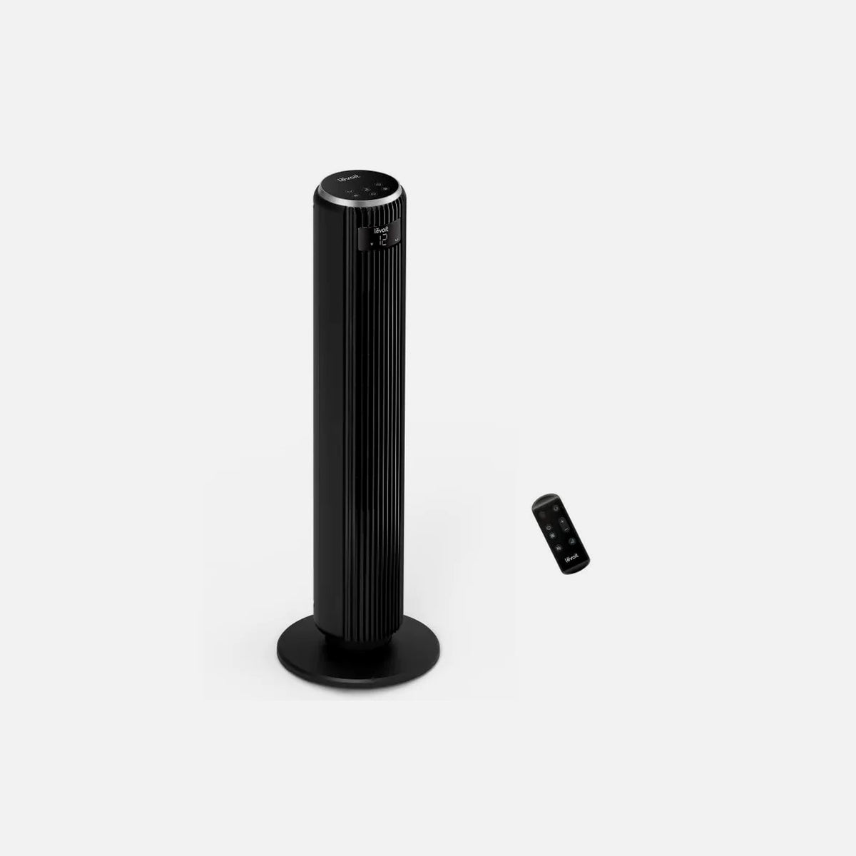 Levoit TempSense 36 Tower Fan 92cm – DC Motor 20dB, 12 Speeds, 90° Oscillation, Remote & Timer