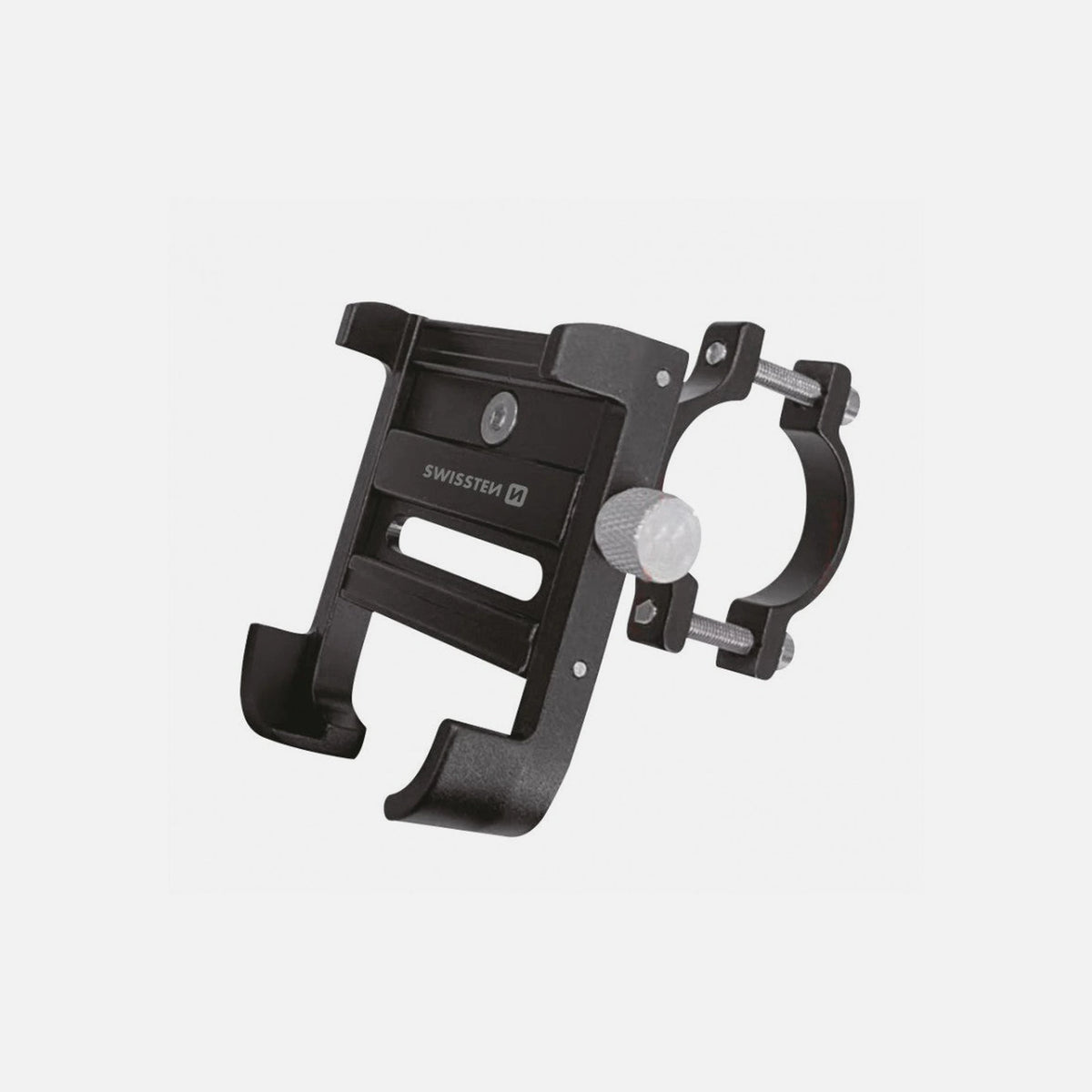 Swissten BM1 Bike Phone Mount – Aluminium, 4-7" Phones, 31.8mm Handlebar