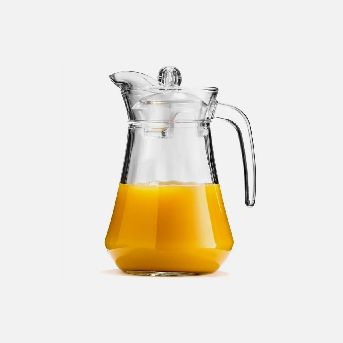 Vilde Glass Serving Pitcher 1400ml – With Lid, Dishwasher Safe