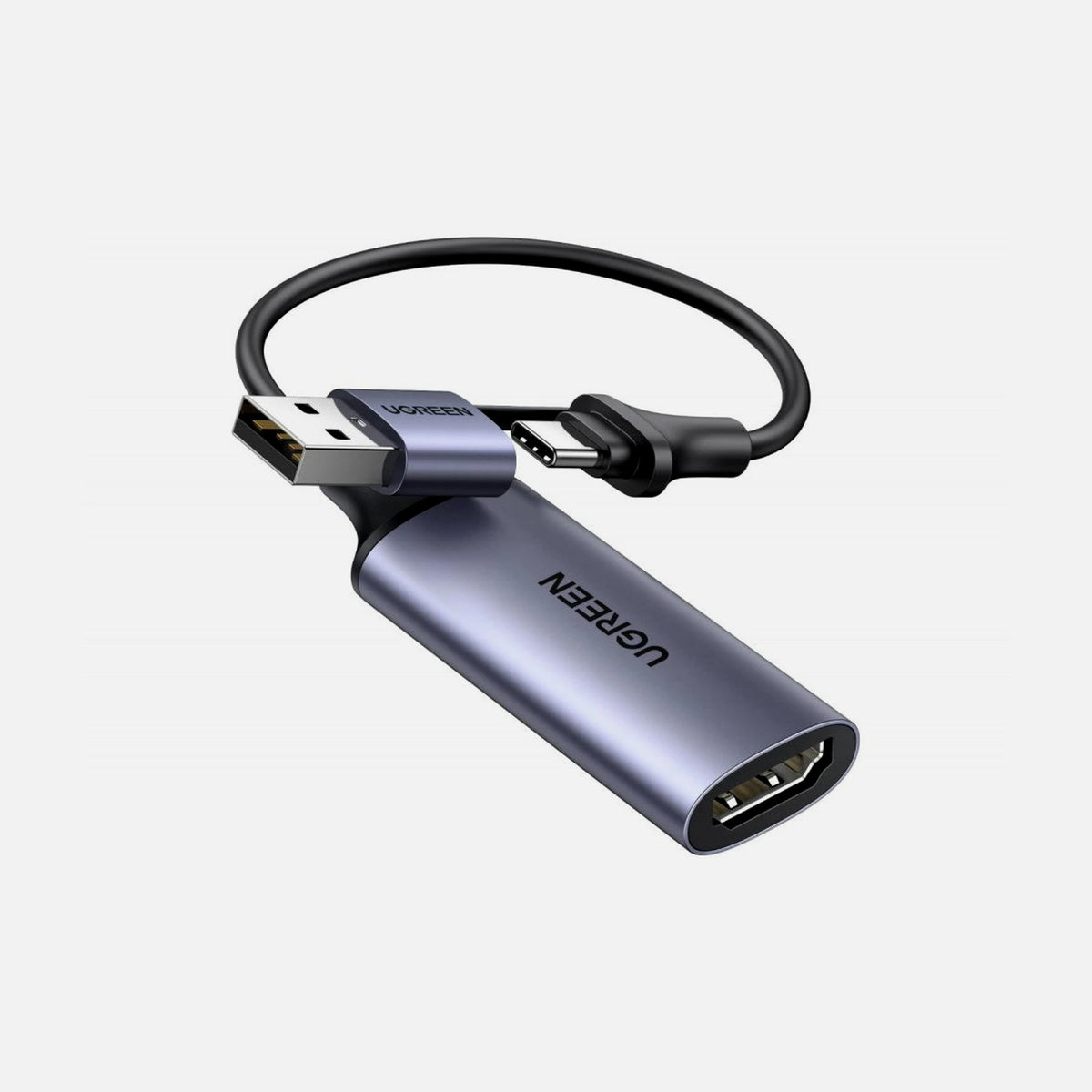 Ugreen HDMI Video Capture Card 4K Input / 1080p Recording USB-A & USB-C – Streaming & Recording
