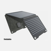 Swissten Folding Solar Panel 22W Monocrystalline 2-Port USB-C + USB-A IP67