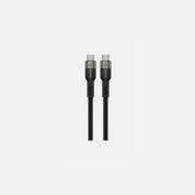 Swissten USB4 USB-C to USB-C Cable 1.5m 240W / 40Gbps – 8K@60Hz, Nylon Braided, Black
